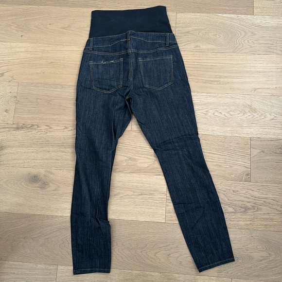 Thyme maternity skinny jeans new without tags blue denim - Picture 3 of 3